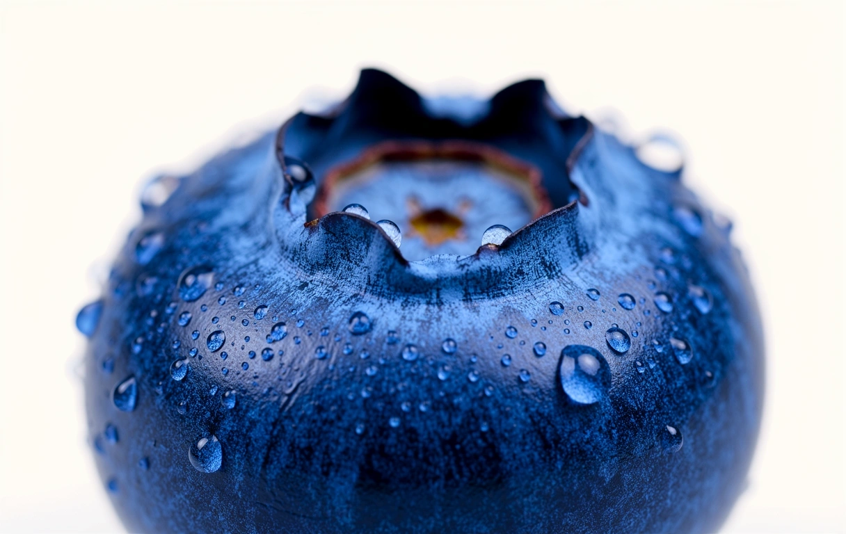 Blaubeere Nahaufnahme